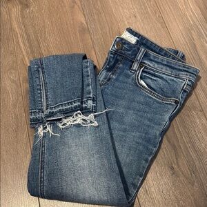 Free People | Women's Blue Jeans - W27 - Distressed wash and hem